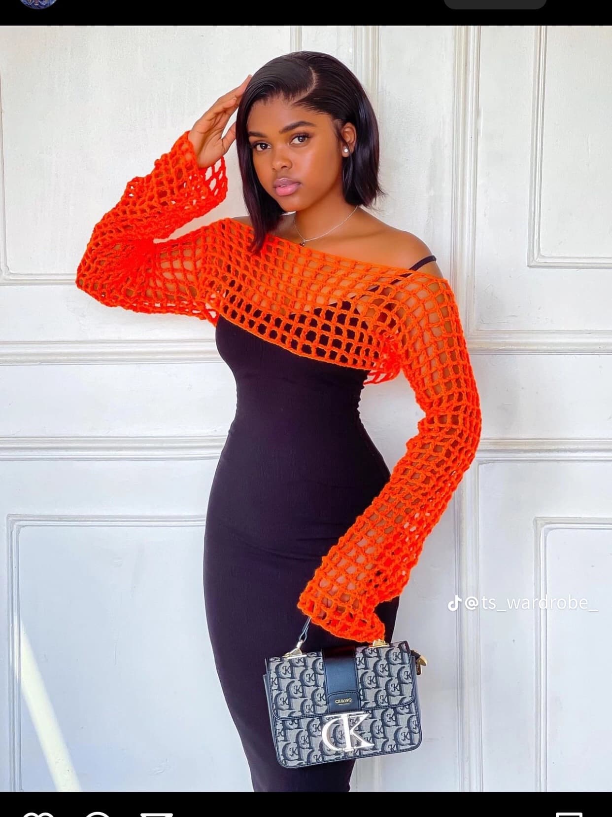 Crochet shrug